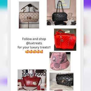 Follow, share, and shop @luxtreats!! ✨️